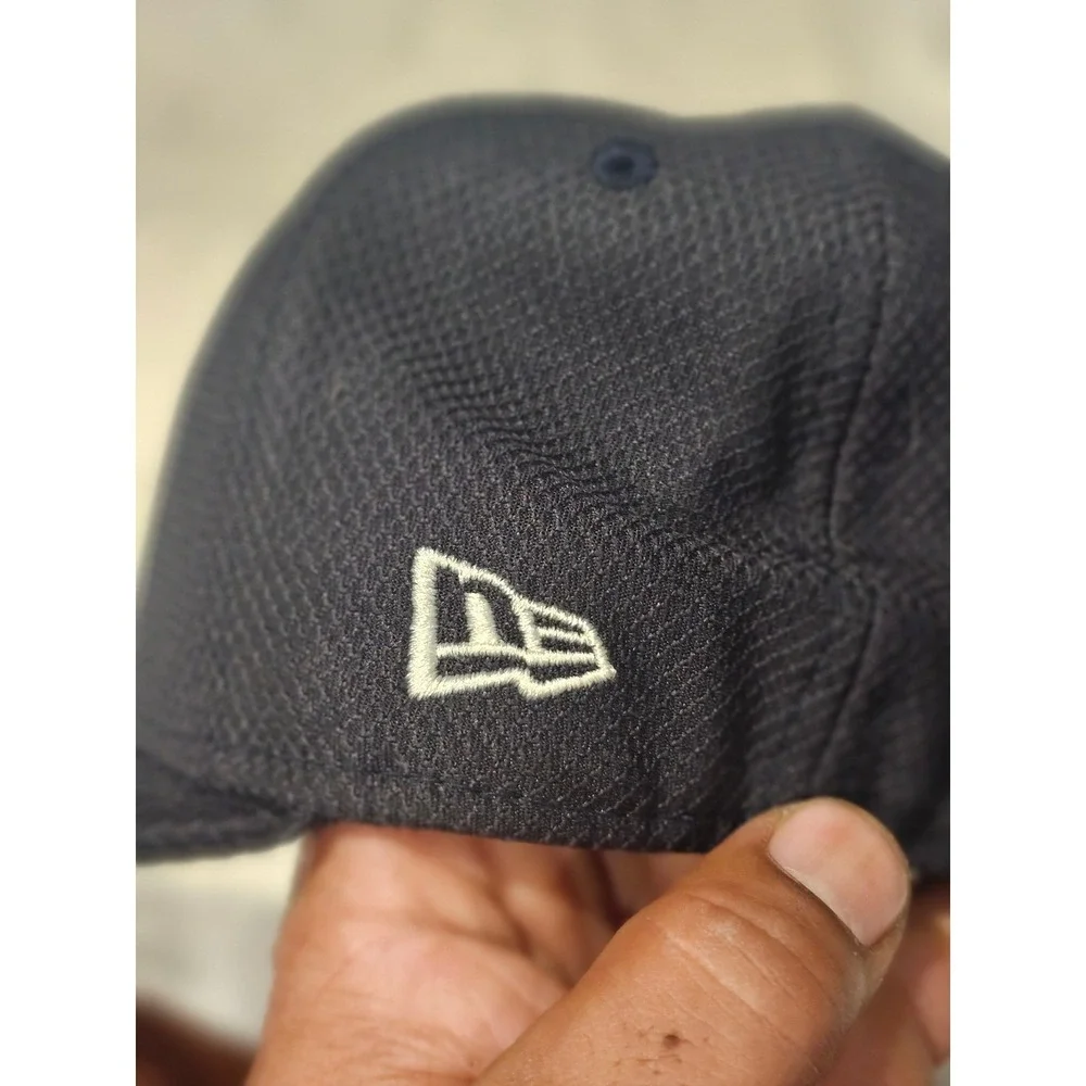 New Era 59FIFTY MiLB Hillsboro Hops Navy Blue Diamond Era Fitted Hat 6 7/8